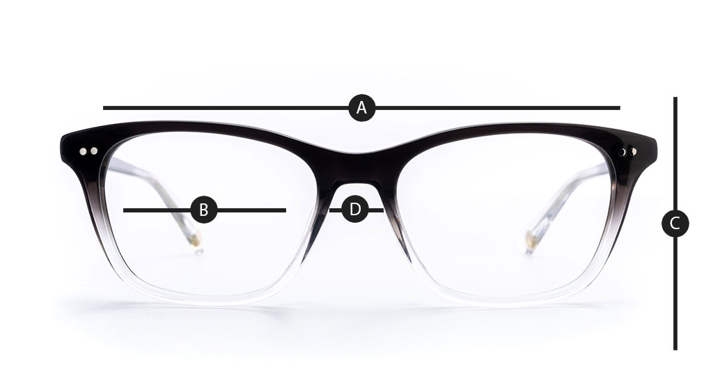 L&F &5 | Extended Vision™ Reading Glasses | Black Crystal Fade